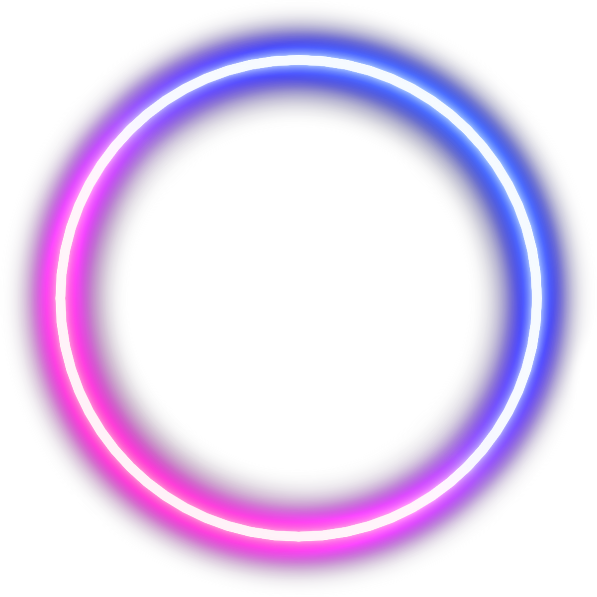 Glowing Neon Circle